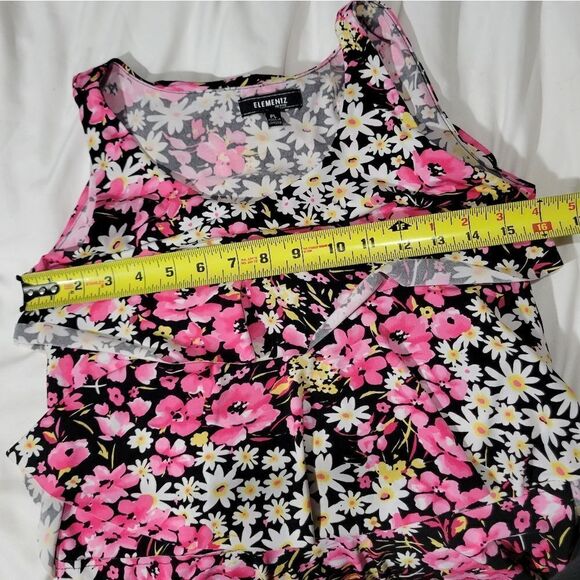 Elementz petite tiered floral dress - Picture 3 of 7